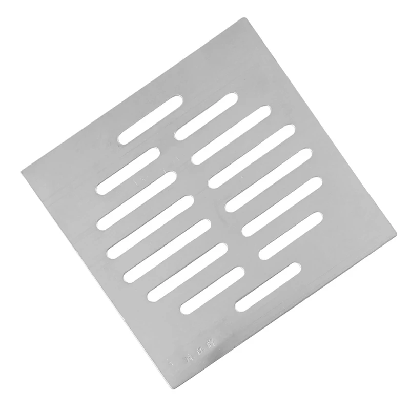 Home Bathroom Supplies Silver Tone Stainless Steel Floor Drain Cover
Home Bathroom Supplies Silver Tone Stainless Steel Floor Drain Cover
