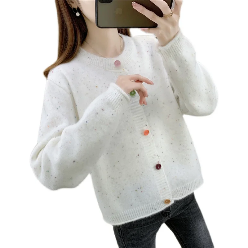 Room 193633, 11 to film edge on all 3 round collar color buckle knitting cardigan 49
Room 193633, 11 to film edge on all 3 round collar color buckle knitting cardigan 49