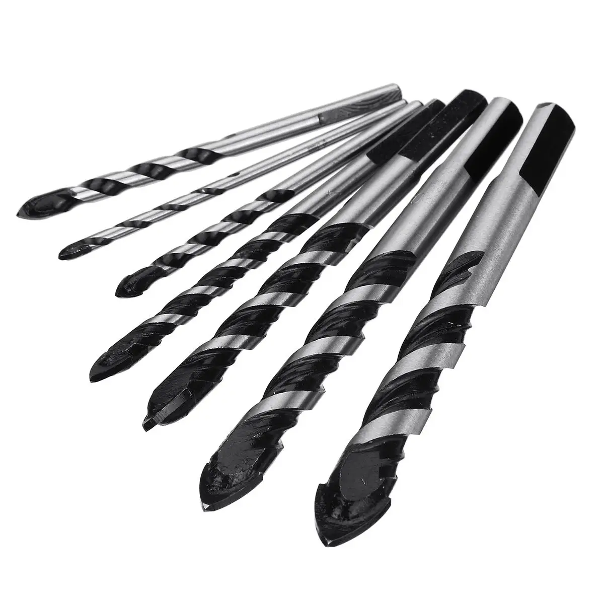 3/4/5/6/8/10/12mm Drill Bits Concrete Glass Ceramics Tile Marble Drill Bit Triangle Twist Home DIY Power Tools
3/4/5/6/8/10/12mm Drill Bits Concrete Glass Ceramics Tile Marble Drill Bit Triangle Twist Home DIY Power Tools