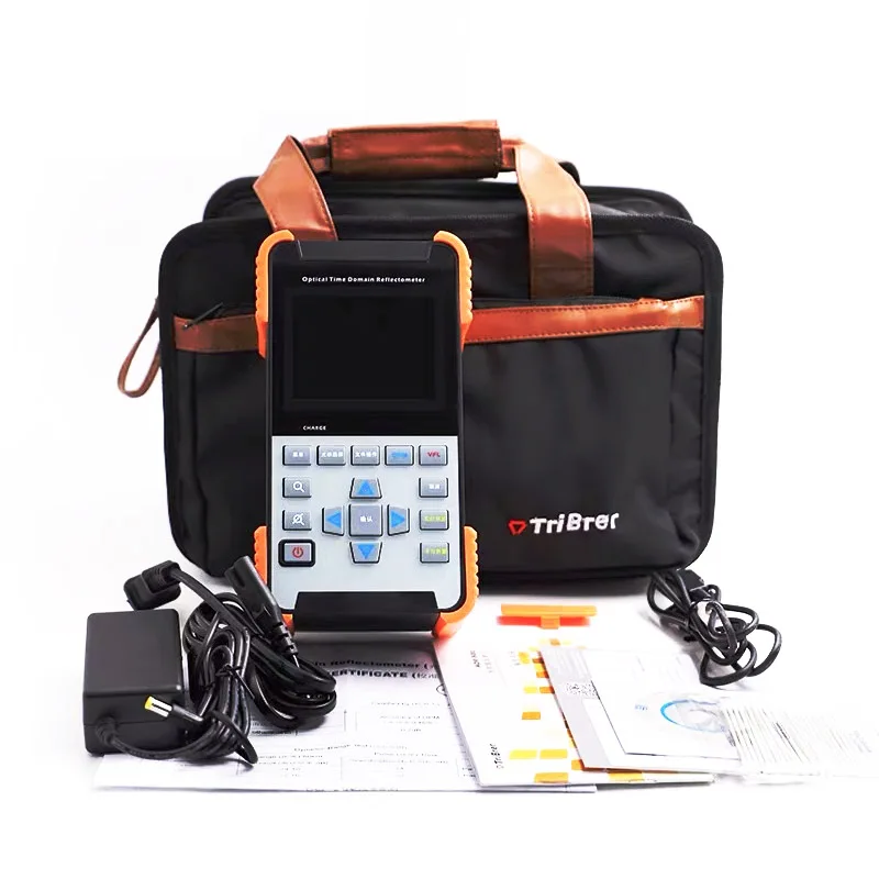 Handheld TFT Fiber OTDR VFL AOR500 series 80km/100km/120km/140km Fiber Breakpoint Tester 1310nm/1550nm 24/22dB SM OTDR
Handheld TFT Fiber OTDR VFL AOR500 series 80km/100km/120km/140km Fiber Breakpoint Tester 1310nm/1550nm 24/22dB SM OTDR