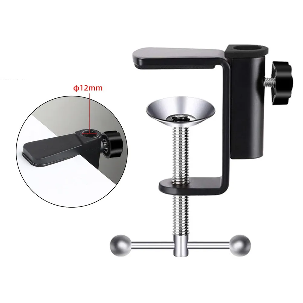 1pcs Universal Bracket Clamp Clip DIY Microphone Stand Base Cantilever Bracket Adjustable Parts Accessories 12mm Hole Diameter
1pcs Universal Bracket Clamp Clip DIY Microphone Stand Base Cantilever Bracket Adjustable Parts Accessories 12mm Hole Diameter