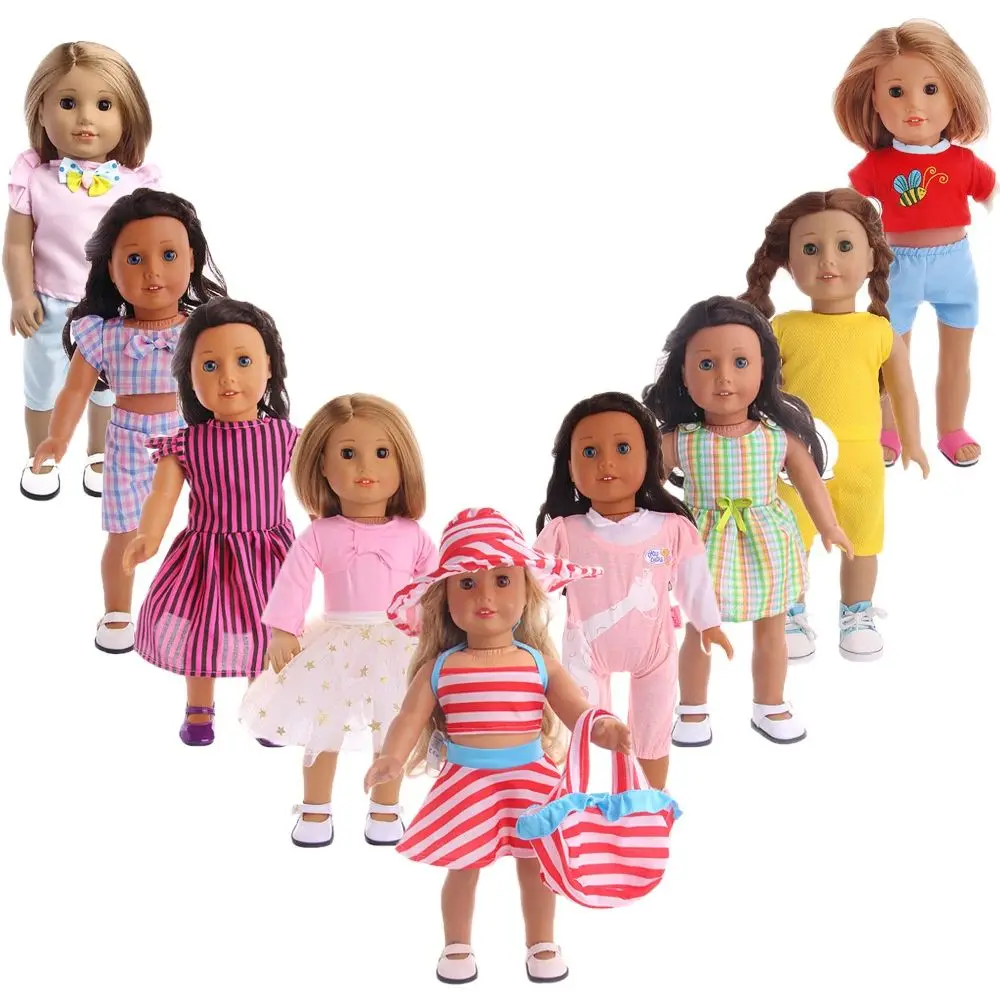 Summer Outfit Clothes for 18" 43cm American Girl BJD Reborn Baby Doll Accessories Pajamas Tops Trousers Dress Suit
Summer Outfit Clothes for 18" 43cm American Girl BJD Reborn Baby Doll Accessories Pajamas Tops Trousers Dress Suit
