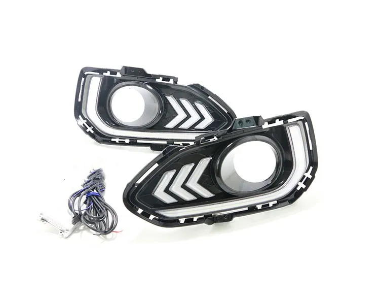 eOsuns LED daytime running light+fog light +cover for honda fit GK5 2018 with Dynamic moving yellow turn signal
eOsuns LED daytime running light+fog light +cover for honda fit GK5 2018 with Dynamic moving yellow turn signal