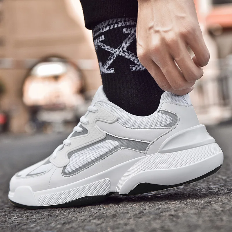 Casual Shoes For Men Zapatos Casuales Solid White Fashion Knitting Casual Shoes Men Men's Sneaker Sneakers
Casual Shoes For Men Zapatos Casuales Solid White Fashion Knitting Casual Shoes Men Men's Sneaker Sneakers