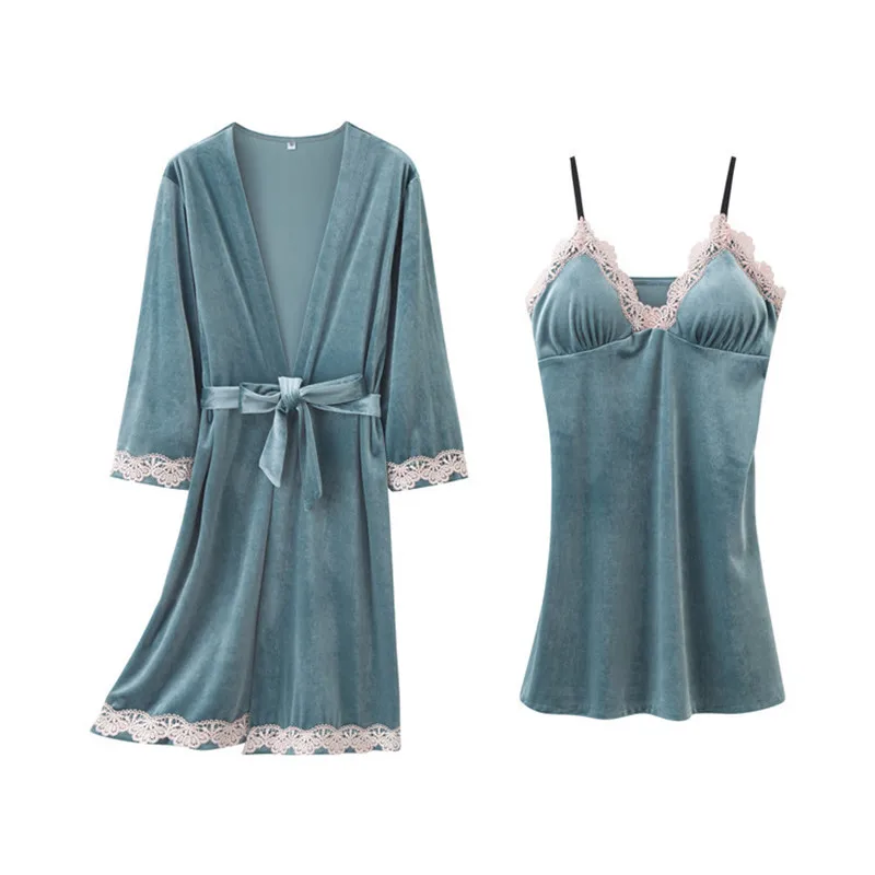 Spring Autumn New Lace Women Sleep Clothes Sexy Nightwear Women Lingerie Wine Red 2 Pieces Silk Nighty And Robe Set Fdfklak
Spring Autumn New Lace Women Sleep Clothes Sexy Nightwear Women Lingerie Wine Red 2 Pieces Silk Nighty And Robe Set Fdfklak
