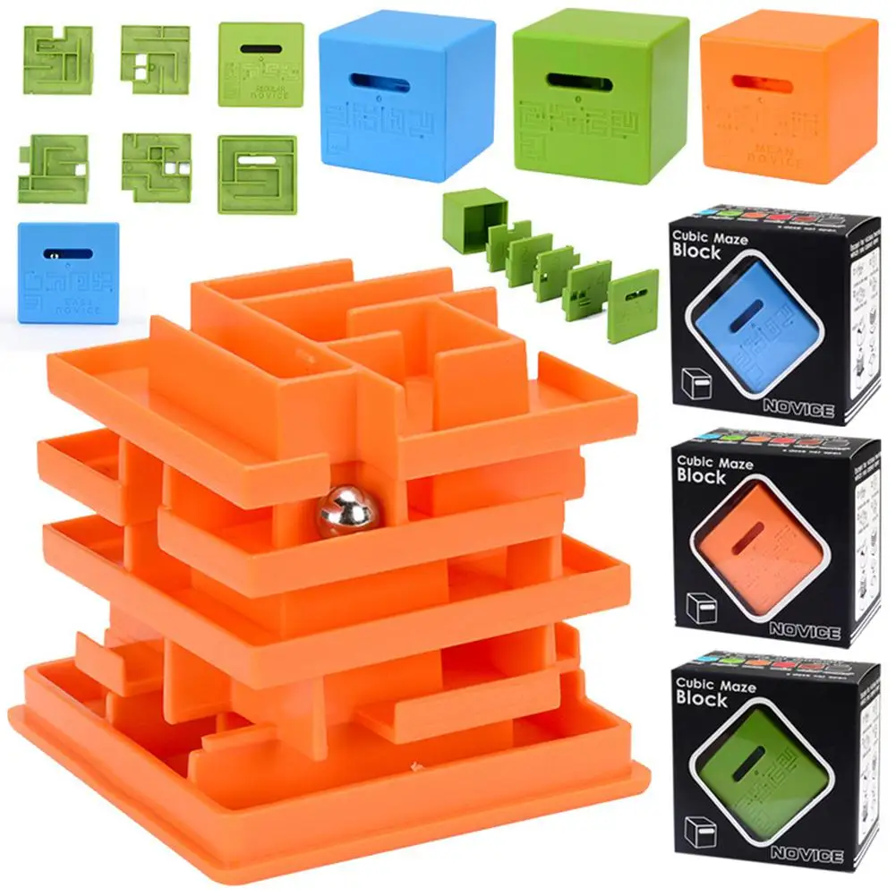 Детский пазл ранний развивающие игрушки анальные шарики лабиринт magic cube надувные