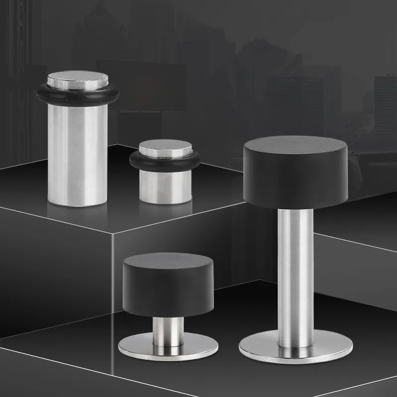 1Pc Stainless Steel Door Stopper Multi-size Corrosion-resistant Anti-collision Door Touch Black/red/white Wall Suction Door Stop
1Pc Stainless Steel Door Stopper Multi-size Corrosion-resistant Anti-collision Door Touch Black/red/white Wall Suction Door Stop
