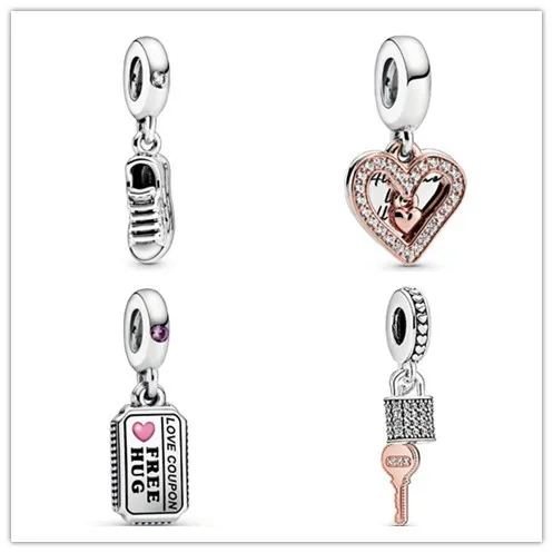 925 Sterling Silver Bead Red Enamel Heart Free Hug & Kiss Love Coupon Charm Fit pan Bracelets & Necklace Women Diy Jewelry
925 Sterling Silver Bead Red Enamel Heart Free Hug & Kiss Love Coupon Charm Fit pan Bracelets & Necklace Women Diy Jewelry