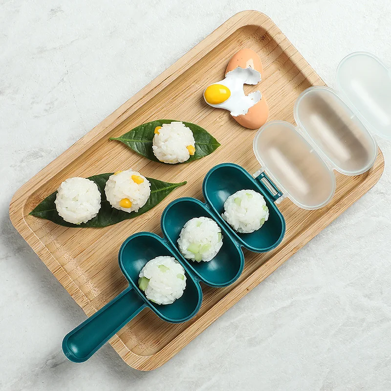 Creativity Green Rice Ball Molds Sushi Mold Maker DIY Sushi Maker Onigiri Rice Mold Kitchen Sushi Making Tools Bento Accessory
Creativity Green Rice Ball Molds Sushi Mold Maker DIY Sushi Maker Onigiri Rice Mold Kitchen Sushi Making Tools Bento Accessory
