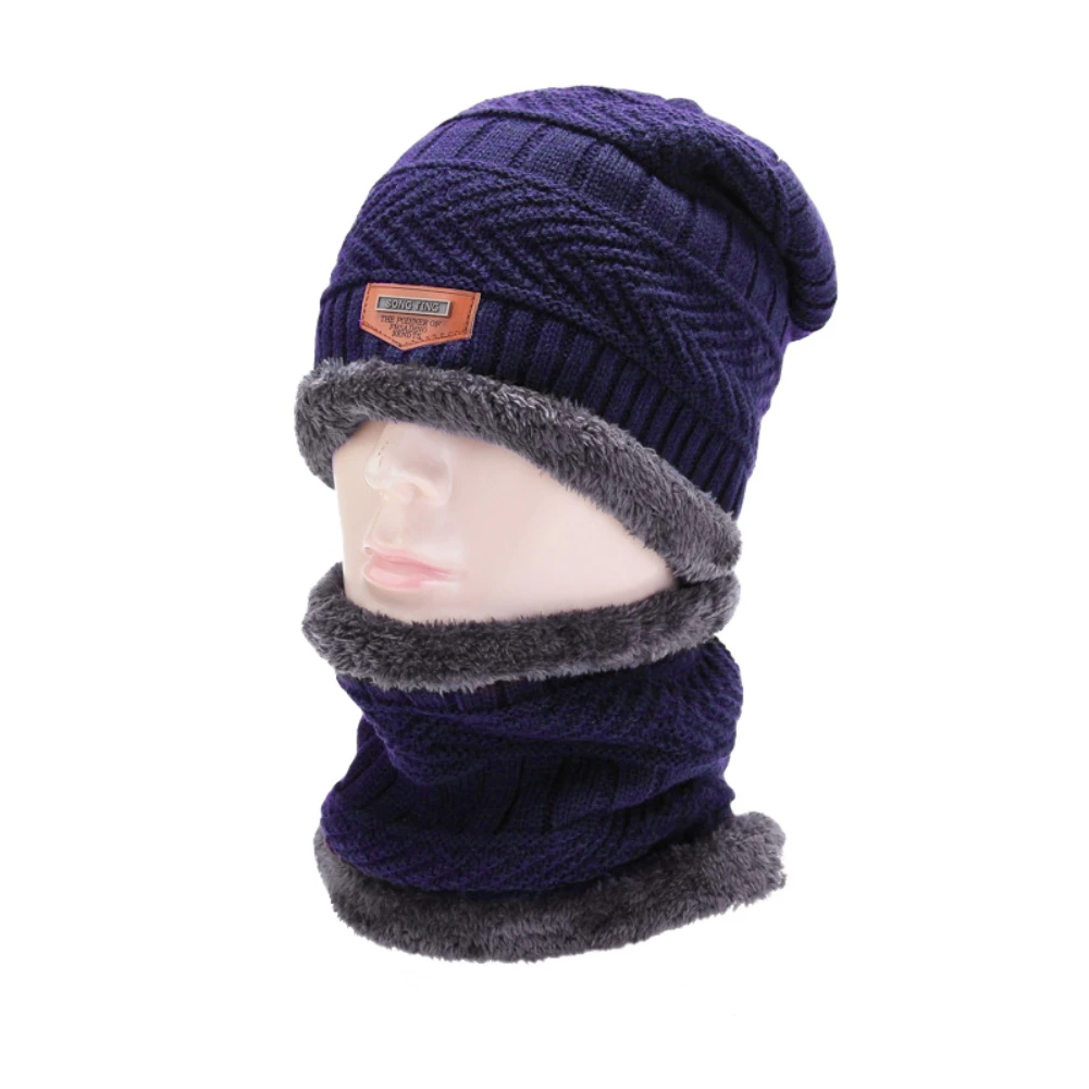 Winter Scarf Beanie Hat Unisex Warm Windproof Knit Skull Cap Thick Fleece Lined Hat Neck Warmer Thermal Soft Bonnet Hats Scarves
Winter Scarf Beanie Hat Unisex Warm Windproof Knit Skull Cap Thick Fleece Lined Hat Neck Warmer Thermal Soft Bonnet Hats Scarves