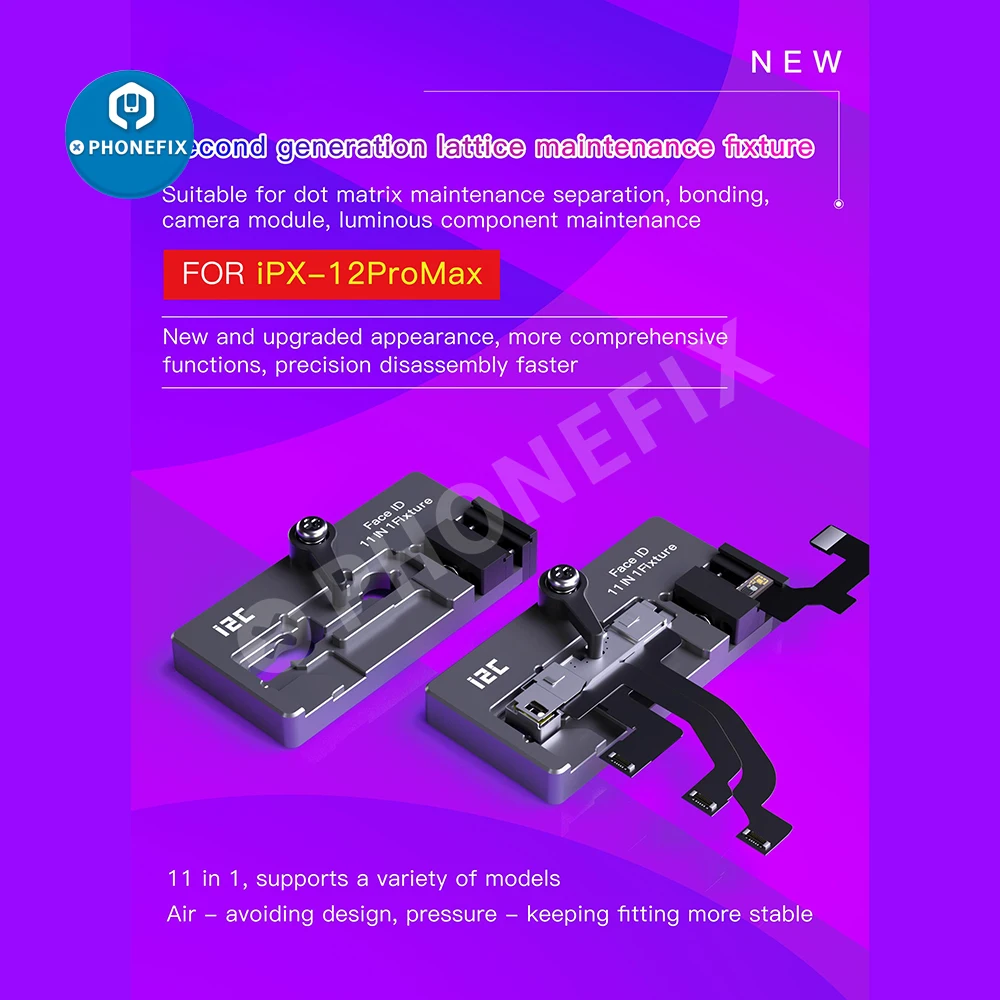 Кронштейн для точечной матрицы i2C фиксирующий Зажим фронтальной камеры X XS 11 pro Max