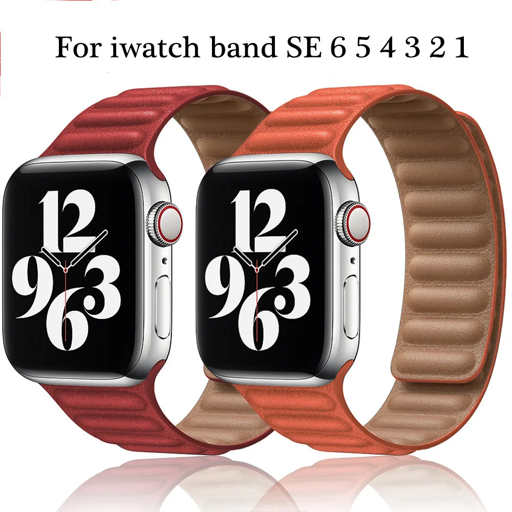 Leather Loop Strap For Apple Watch Bracelet SE 6 5 belt Sports Correa Series 4 3 38MM 40MM 42MM 44MM Band Bracelet iWatch Series
Leather Loop Strap For Apple Watch Bracelet SE 6 5 belt Sports Correa Series 4 3 38MM 40MM 42MM 44MM Band Bracelet iWatch Series