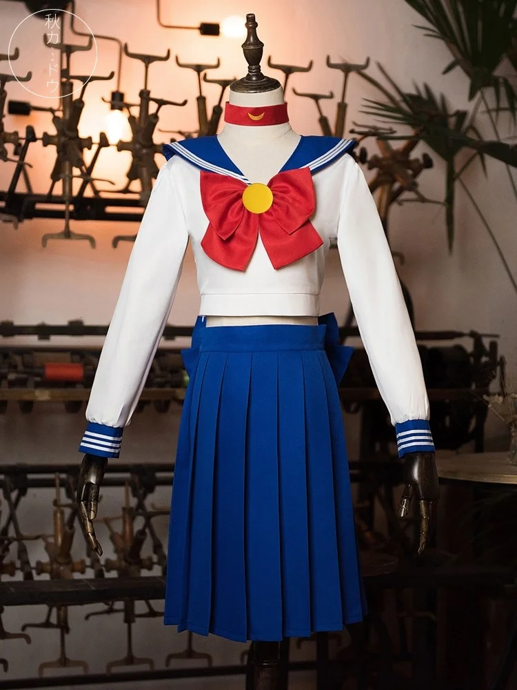 Pretty Girl Warrior Cos Costume Sailor Moon Clothes Cosplay Costume Female Anime 4 Models Optional
Pretty Girl Warrior Cos Costume Sailor Moon Clothes Cosplay Costume Female Anime 4 Models Optional