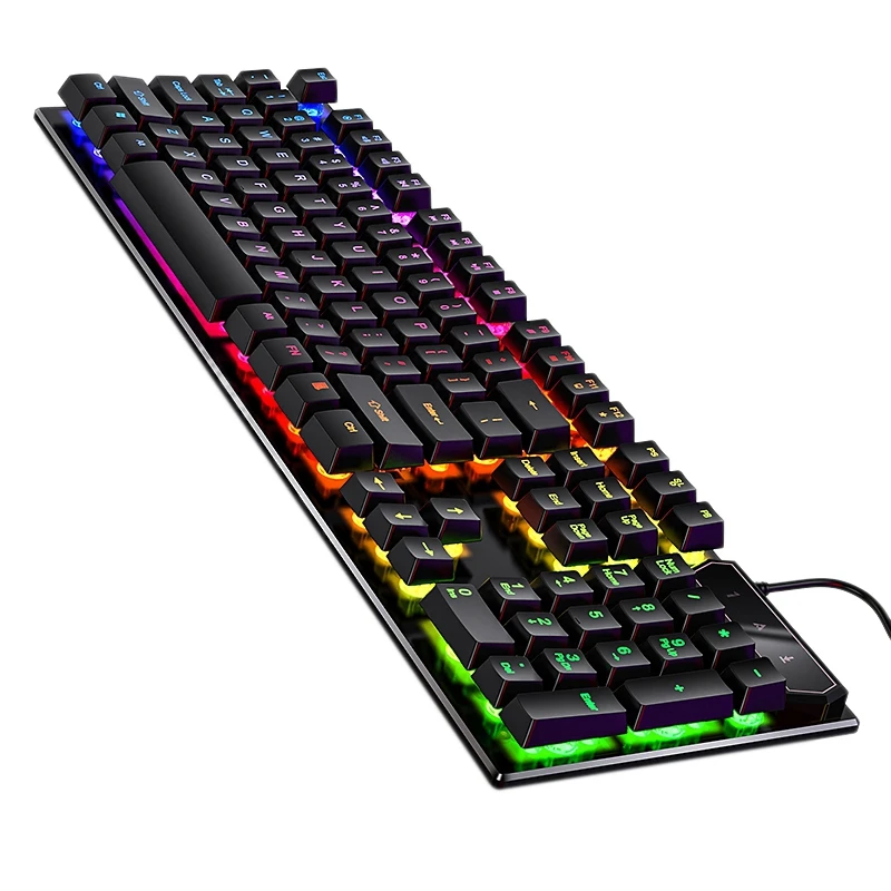 Игровая клавиатура YINDIAO V4, механическая проводная USB клавиатура с подсветкой, 104 клавиш, для ПК и ноутбука различных брендов
Игровая клавиатура YINDIAO V4, механическая проводная USB клавиатура с подсветкой, 104 клавиш, для ПК и ноутбука различных брендов