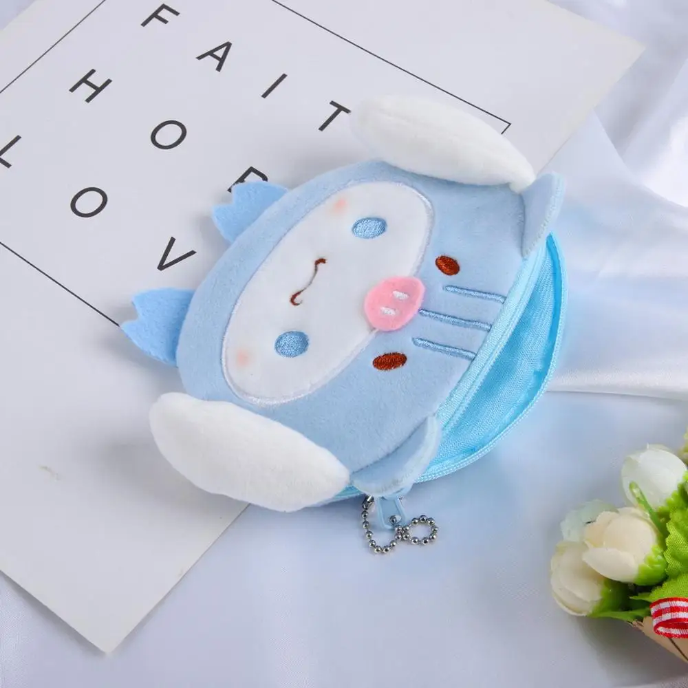 Cute Plush Dog Messenger bag Kawaii Messenger Bag Stuffed Dog Toy Crossbody Bag Gift Toy For Little Girl