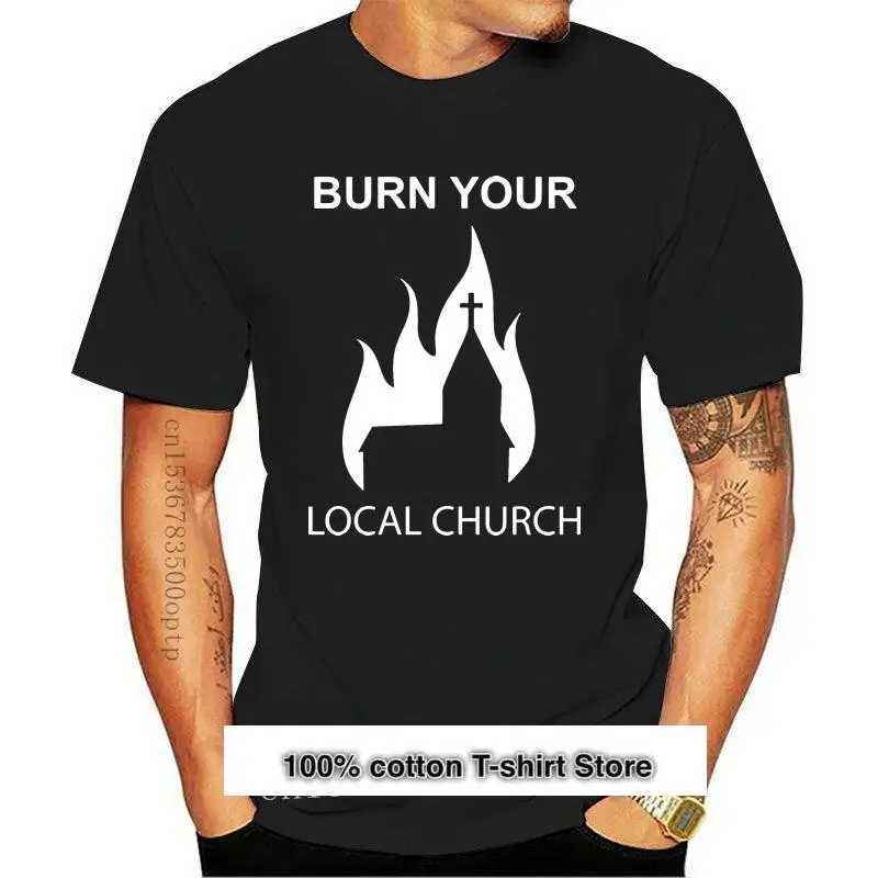 Camiseta negra de манга corta с принтом "Burn Your Local", веселая camiseta negra de S-2Xl, бесплатная доставка, новинка
Camiseta negra de манга corta с принтом "Burn Your Local", веселая camiseta negra de S-2Xl, бесплатная доставка, новинка