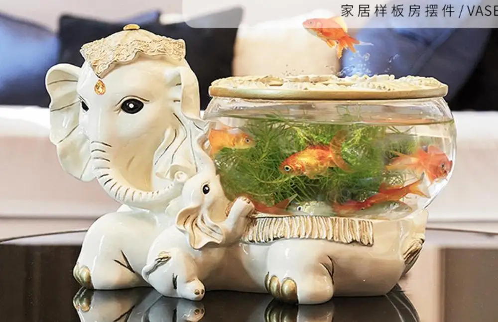 Nordic style aquarium elephant rabbit ornament Decoration living room TV cabinet wine cabinet Move house Practical gift opening
Nordic style aquarium elephant rabbit ornament Decoration living room TV cabinet wine cabinet Move house Practical gift opening