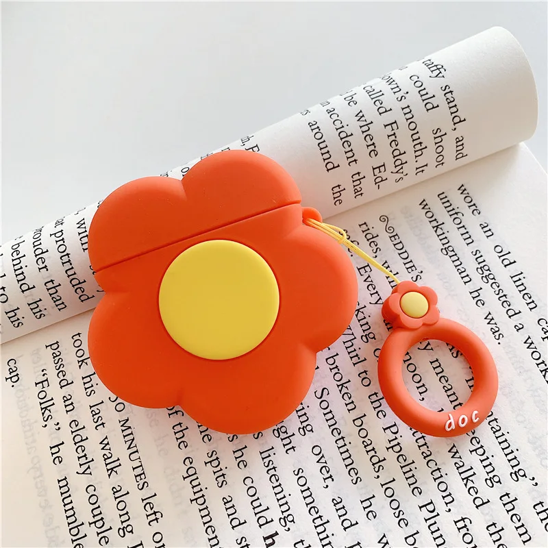 Airpods1 2 Red Yellow Pink Purple Orange Green Flowers Cartoon Silicone Headphone Cover Protective Cover Silica Gel Box
Airpods1 2 Red Yellow Pink Purple Orange Green Flowers Cartoon Silicone Headphone Cover Protective Cover Silica Gel Box