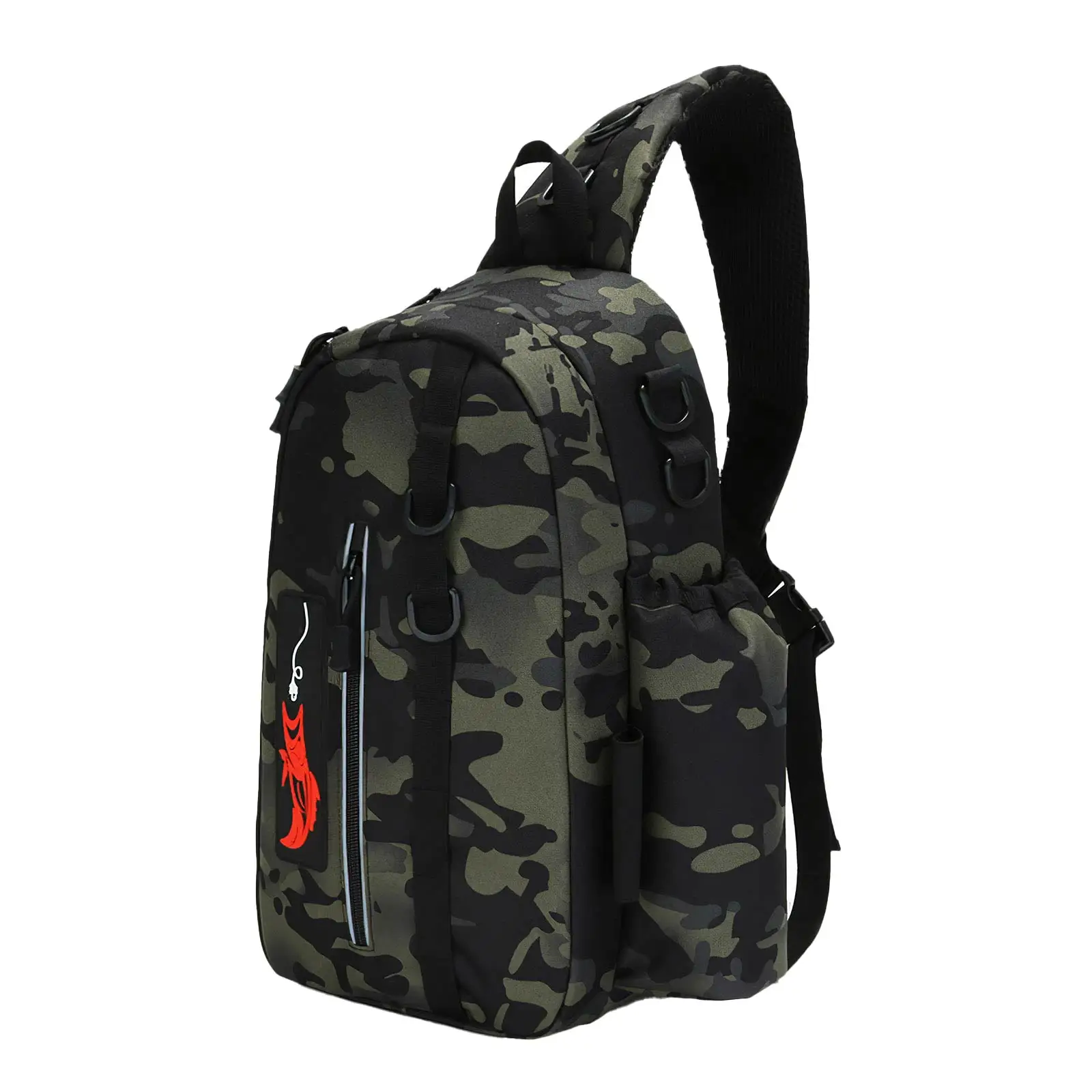 Large Fishing Tackle Bag Fish Bait Storage Waterproof Tactical Backpack Hunting Camping Single Shoulder Military Pack Chest Bag
Large Fishing Tackle Bag Fish Bait Storage Waterproof Tactical Backpack Hunting Camping Single Shoulder Military Pack Chest Bag