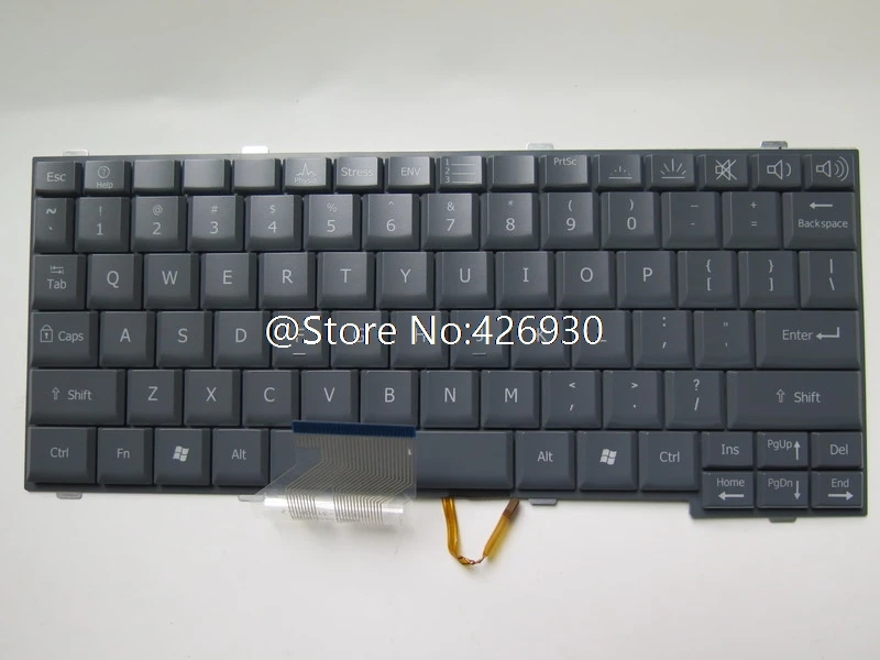 Keyboard For Samsung English US HMB3355GSC01 239-000082 With Backlit Gray New 
Keyboard For Samsung English US HMB3355GSC01 239-000082 With Backlit Gray New