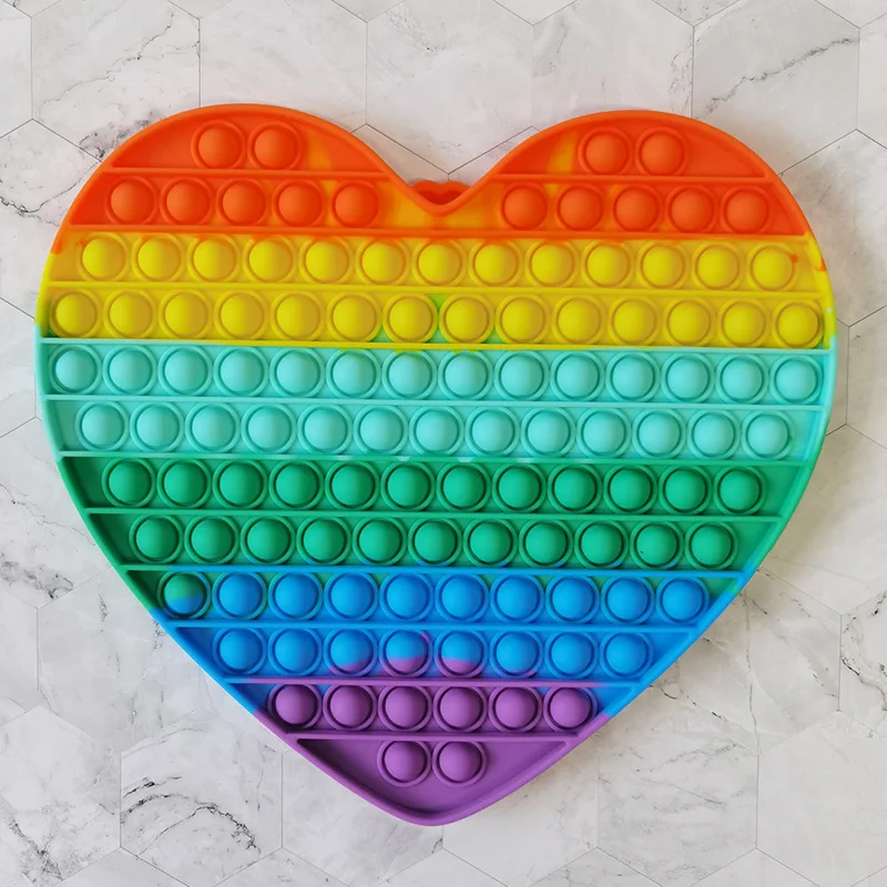 Funny Big Size Pop Push Bubble Fidget Toys Adult Stress Relief Toy Antistress Soft Squishy Anti-Stress Gift Anti Stress Box
Funny Big Size Pop Push Bubble Fidget Toys Adult Stress Relief Toy Antistress Soft Squishy Anti-Stress Gift Anti Stress Box