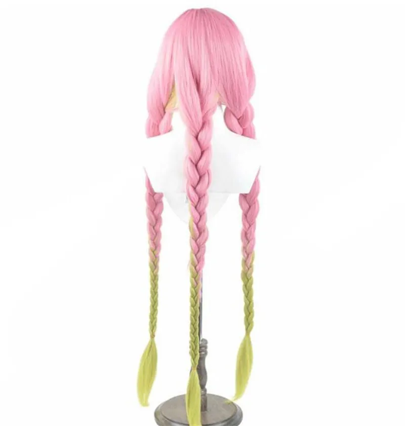 Kanroji Mitsuri Anime Wigs Demon Slayer: Kimetsu No Yaiba Women Cosplay Wig Green Pink Colorful Hair Braids Hair
Kanroji Mitsuri Anime Wigs Demon Slayer: Kimetsu No Yaiba Women Cosplay Wig Green Pink Colorful Hair Braids Hair