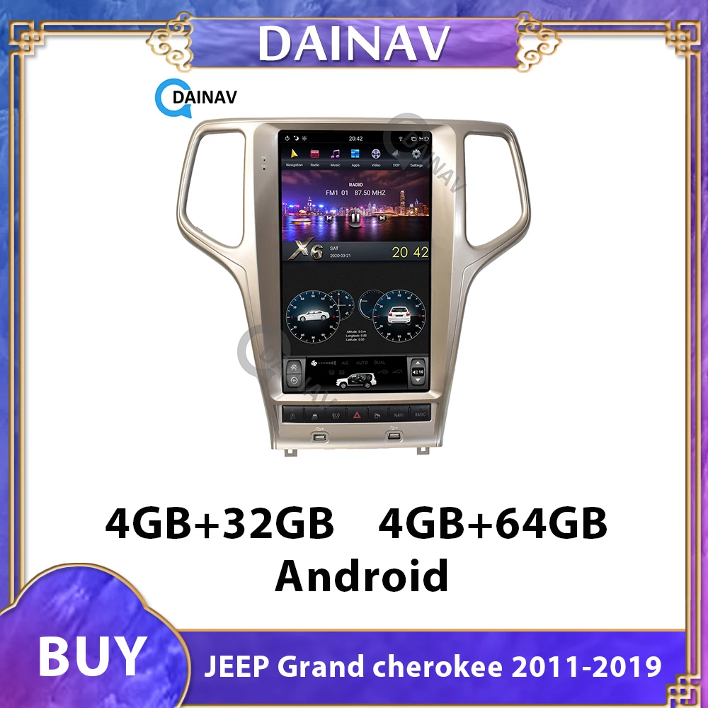 13.6 inch HD screen Car Multimedia DVD Video Player for JEEP Grand cherokee 2011-2019 Car Stereo Radio GPS Navigation
13.6 inch HD screen Car Multimedia DVD Video Player for JEEP Grand cherokee 2011-2019 Car Stereo Radio GPS Navigation