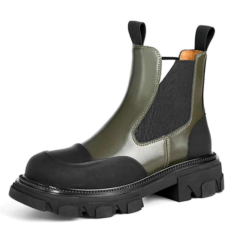 Fashion Casual Ankle Boots For Women Autumn Winter Platforms Thick Heels Shoes Woman Genuine Leather Side Zipper Chelsea Boots
Fashion Casual Ankle Boots For Women Autumn Winter Platforms Thick Heels Shoes Woman Genuine Leather Side Zipper Chelsea Boots