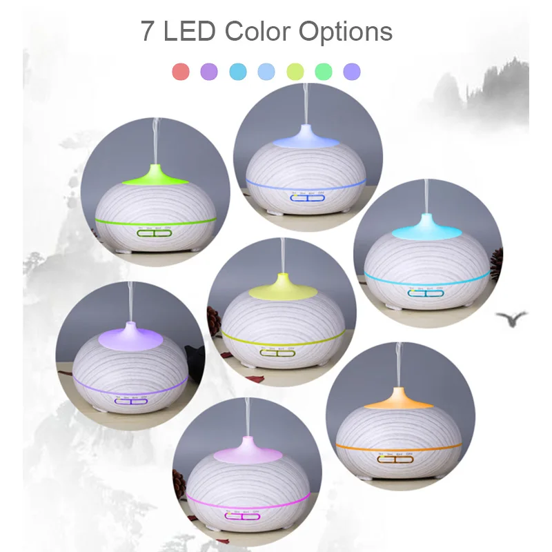 300ML remote control aromatherapy diffuser ultrasonic cold mist humidifier wood grain essential oil diffuser
300ML remote control aromatherapy diffuser ultrasonic cold mist humidifier wood grain essential oil diffuser