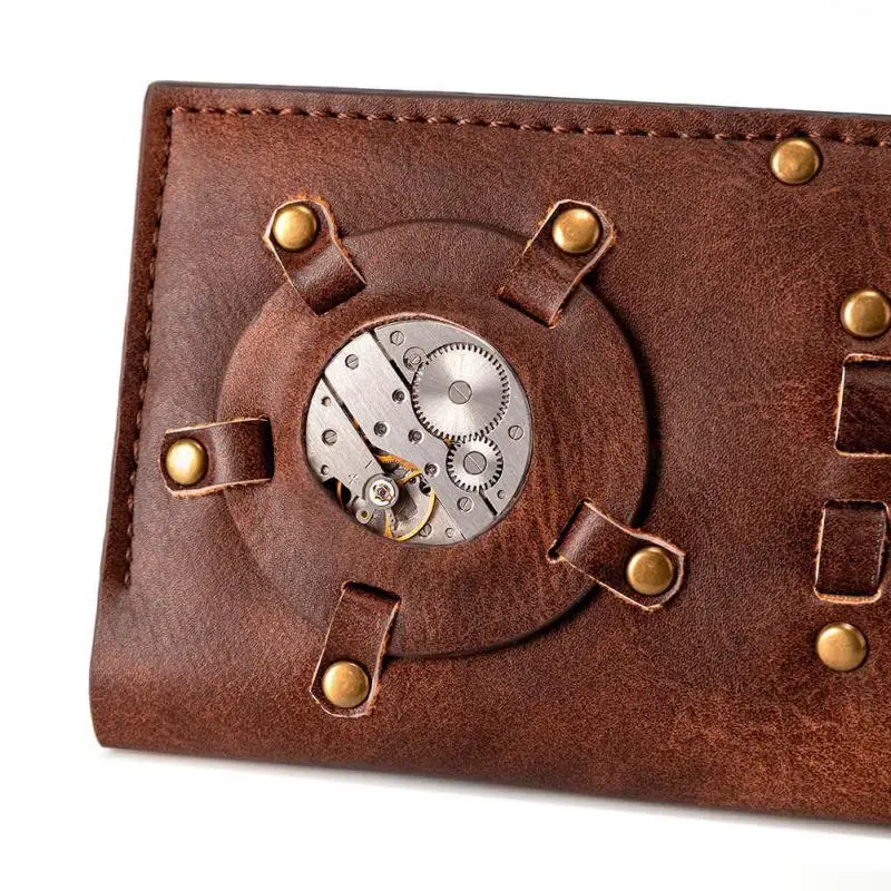YourSeason 2021 Steampunk Creative Short Slim Wallet Unisex Retro Rivet Solid Color Man No Zipper PU Leather Small Coin Purse
YourSeason 2021 Steampunk Creative Short Slim Wallet Unisex Retro Rivet Solid Color Man No Zipper PU Leather Small Coin Purse
