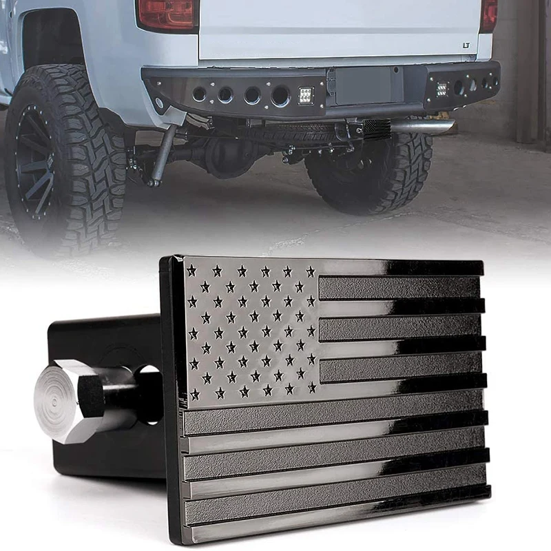 American Flag Hitch Cover- Metal USA Flag Trailer Hitch Cover-Patriotic Flag Plug Hitch Cover (Fits 2 inch Receivers)
American Flag Hitch Cover- Metal USA Flag Trailer Hitch Cover-Patriotic Flag Plug Hitch Cover (Fits 2 inch Receivers)