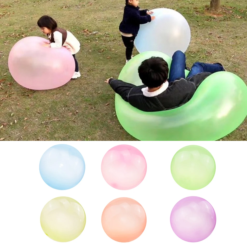 Outdoor Fun Inflatable Bubble Ball Toy, Transparent Bounce Balloons for Children's Outdoor Activities, 30cm/50cm/70cm
Outdoor Fun Inflatable Bubble Ball Toy, Transparent Bounce Balloons for Children's Outdoor Activities, 30cm/50cm/70cm