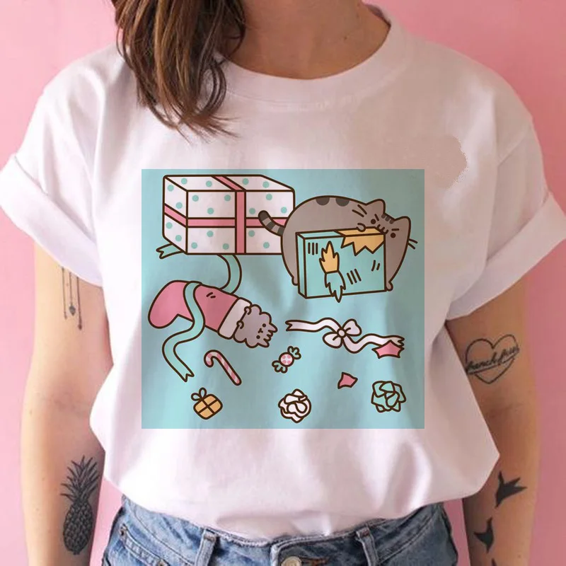 Women T Shirt Kawaii Ulzzang Tumblr Grunge Graphic Tshirt Harajuku Tee Shirt Casual Cartoon T-shirt Casual Female Summer
Women T Shirt Kawaii Ulzzang Tumblr Grunge Graphic Tshirt Harajuku Tee Shirt Casual Cartoon T-shirt Casual Female Summer