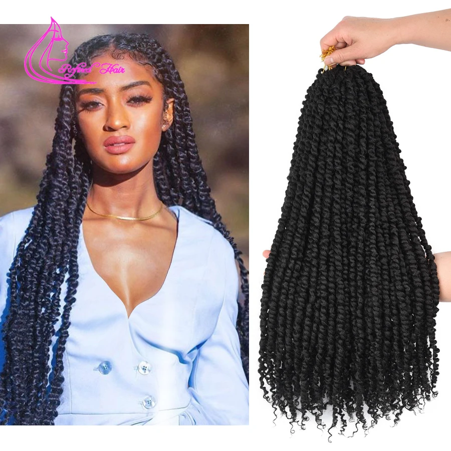 Braided Hair Extensions Long Ombre Black Brown Pre Twisted Passion Twist Hair Crochet Synthetic Braids For Woman 12strands/pc
Braided Hair Extensions Long Ombre Black Brown Pre Twisted Passion Twist Hair Crochet Synthetic Braids For Woman 12strands/pc