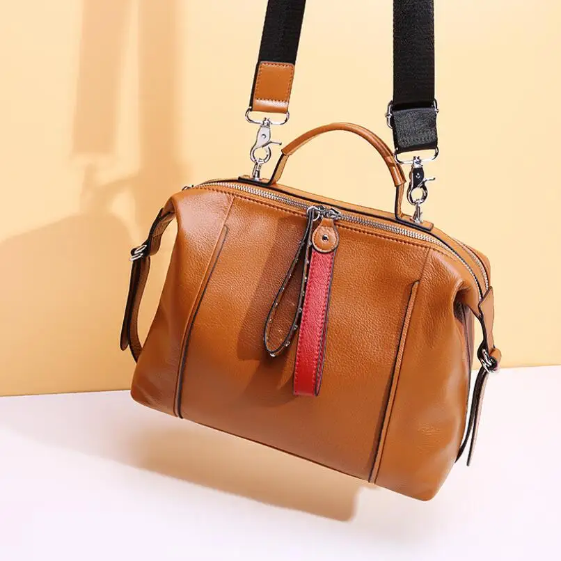 100% Genuine Leather Handbags Large Capacity Women Tote Shoulder Messenger Bags Luxury Designer Real Cow Leather Crossbody Bag
100% Genuine Leather Handbags Large Capacity Women Tote Shoulder Messenger Bags Luxury Designer Real Cow Leather Crossbody Bag