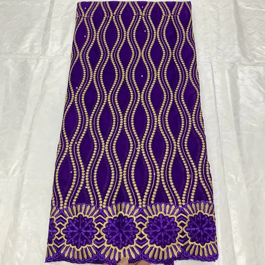 Latest Swiss voile Lace Fabric 100%Cotton Purple Embroidery High Quality African French Laces Fabrics 5Yards/Lot E11-24
Latest Swiss voile Lace Fabric 100%Cotton Purple Embroidery High Quality African French Laces Fabrics 5Yards/Lot E11-24