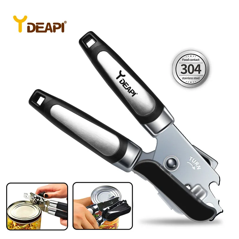 YDEAPI Multifunctional Stainless Steel Professional Tin Manual Can Opener Craft Cans Bottle Opener kitchen gadgets
YDEAPI Multifunctional Stainless Steel Professional Tin Manual Can Opener Craft Cans Bottle Opener kitchen gadgets