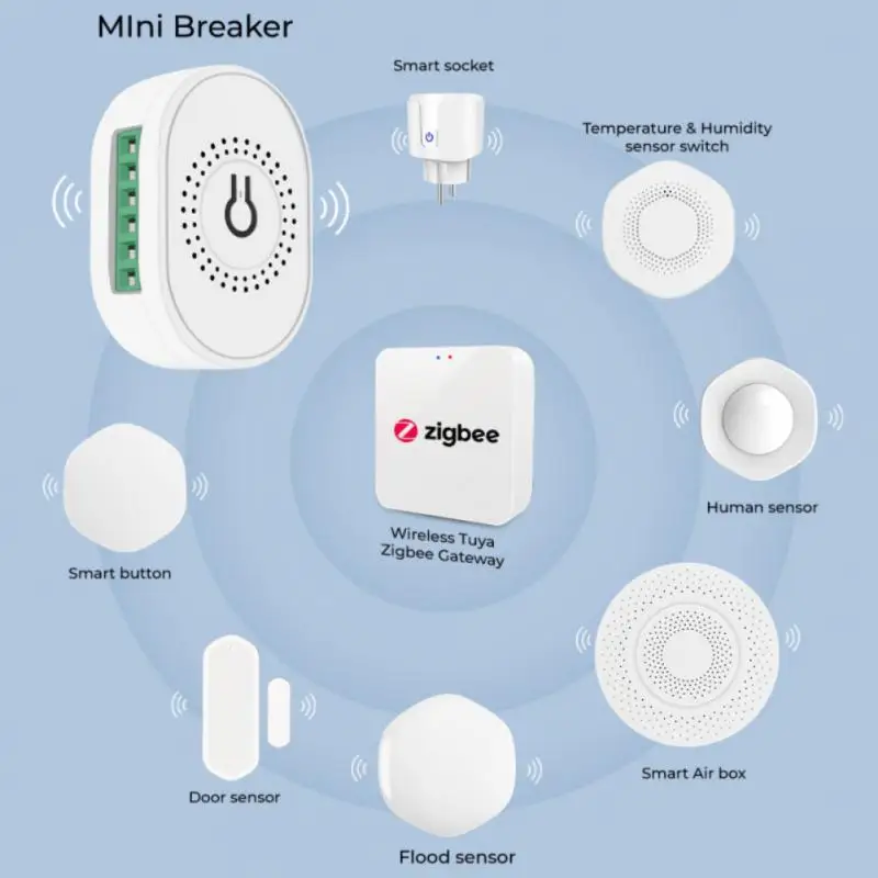 Умный выключатель Tuya Zigbee, хаб с двухсторонним управлением, работает с приложением Smart Life, Alexa, Google Home
Умный выключатель Tuya Zigbee, хаб с двухсторонним управлением, работает с приложением Smart Life, Alexa, Google Home