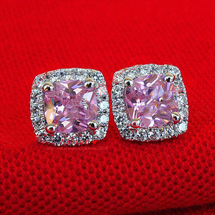 TE212 2 ct Cushion cut exquisite element luxury synthetic Gem earrings for women wedding engagement earrings white gold color
TE212 2 ct Cushion cut exquisite element luxury synthetic Gem earrings for women wedding engagement earrings white gold color