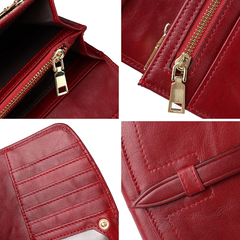 Fashion Women Wallets Genuine Leather Zipper Wallet Women's Long Design Purse New Female Long Clutch Lady Walet Perse
Fashion Women Wallets Genuine Leather Zipper Wallet Women's Long Design Purse New Female Long Clutch Lady Walet Perse