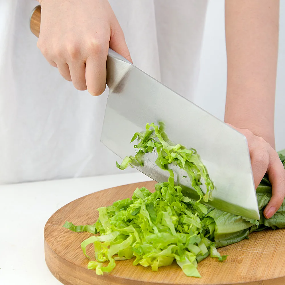 Китайский кухонный нож для мясника столовый шеф повара нарезки сантоку