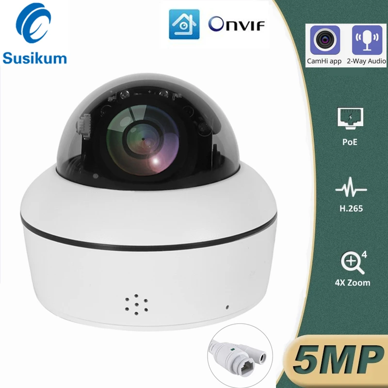 2.8-12mm Lens Starlight IP Camera PTZ Outdoor Speed Dome Security Camera Waterproof Color Night Vision Two Ways AUDIO
2.8-12mm Lens Starlight IP Camera PTZ Outdoor Speed Dome Security Camera Waterproof Color Night Vision Two Ways AUDIO