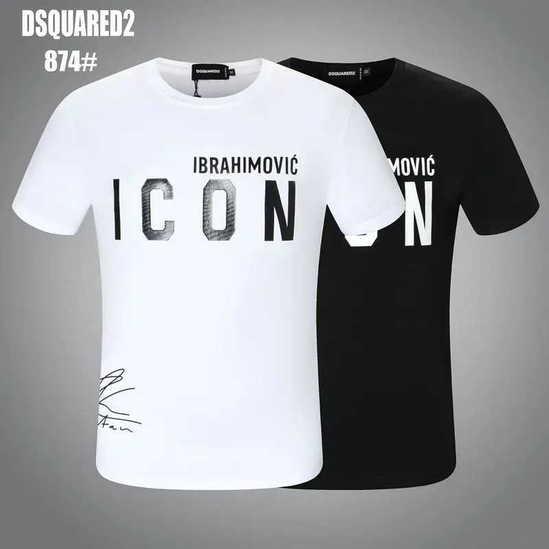 DSQUARED2 Men's Women's Printed LettersRound Neck Short Sleeve Street Hip Hop Pure Cotton Tee T-Shirt 874
DSQUARED2 Men's Women's Printed LettersRound Neck Short Sleeve Street Hip Hop Pure Cotton Tee T-Shirt 874