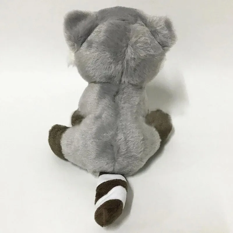 Ty Beanie Boos большой глаз Bondi Мягкое Животное Серый Енот медведь плюшевая кукла