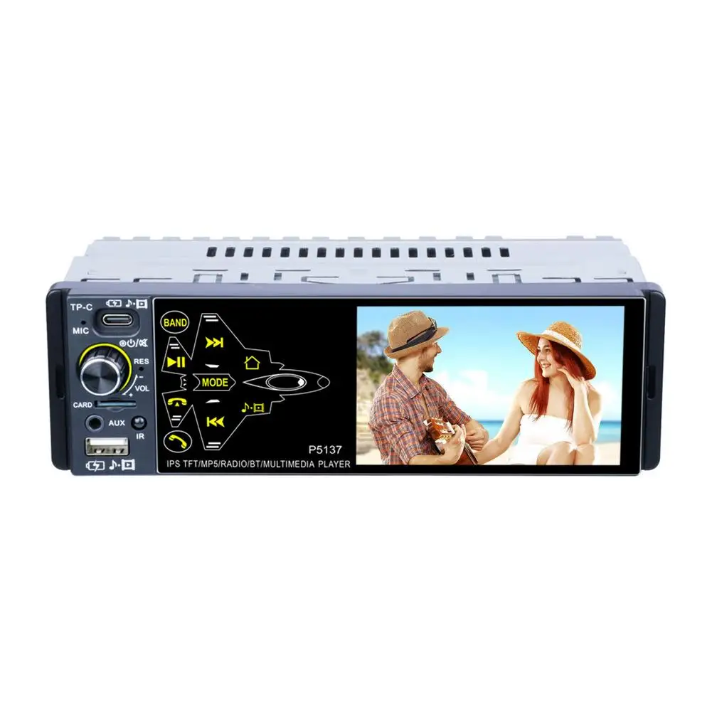 Car Radio Blue Tooth Hands-Free 3.8 Inches 1 DIN Touchscreen Car Stereos With USB/TPC Dual Port TF AUX Interface RCA MP5 Pla
Car Radio Blue Tooth Hands-Free 3.8 Inches 1 DIN Touchscreen Car Stereos With USB/TPC Dual Port TF AUX Interface RCA MP5 Pla