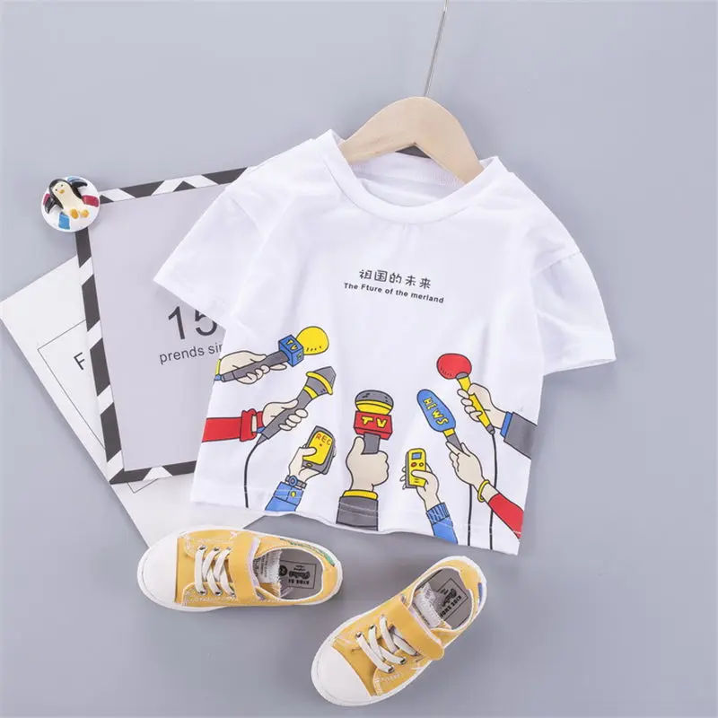 Children Cotton Clothes Summer Baby Boy Cartoon short sleeve T Shirt Shorts 2Pcs/sets Infant Kids Fashion Toddler Tracksuits set
Children Cotton Clothes Summer Baby Boy Cartoon short sleeve T Shirt Shorts 2Pcs/sets Infant Kids Fashion Toddler Tracksuits set