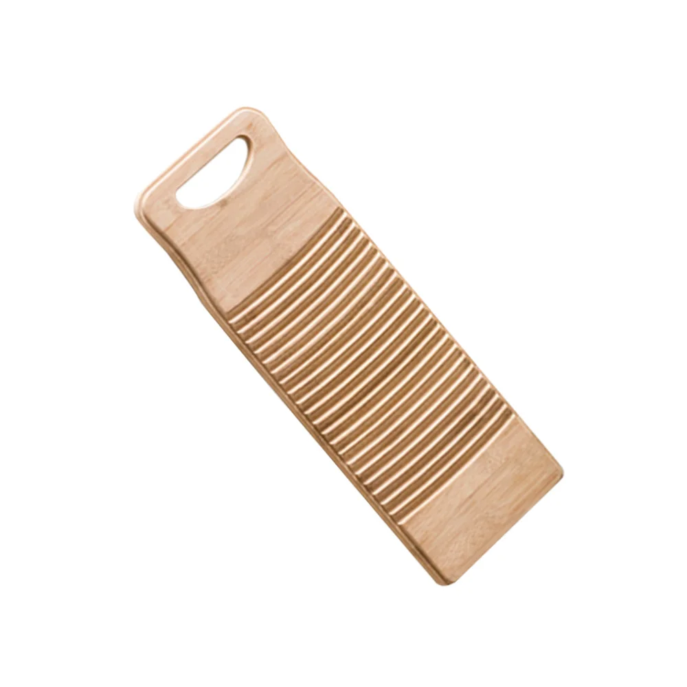 Bamboo Scrubbing Board Anti-slip Laundry Washboard Cleaning Washing Board for Home Shop - 40cm
Bamboo Scrubbing Board Anti-slip Laundry Washboard Cleaning Washing Board for Home Shop - 40cm