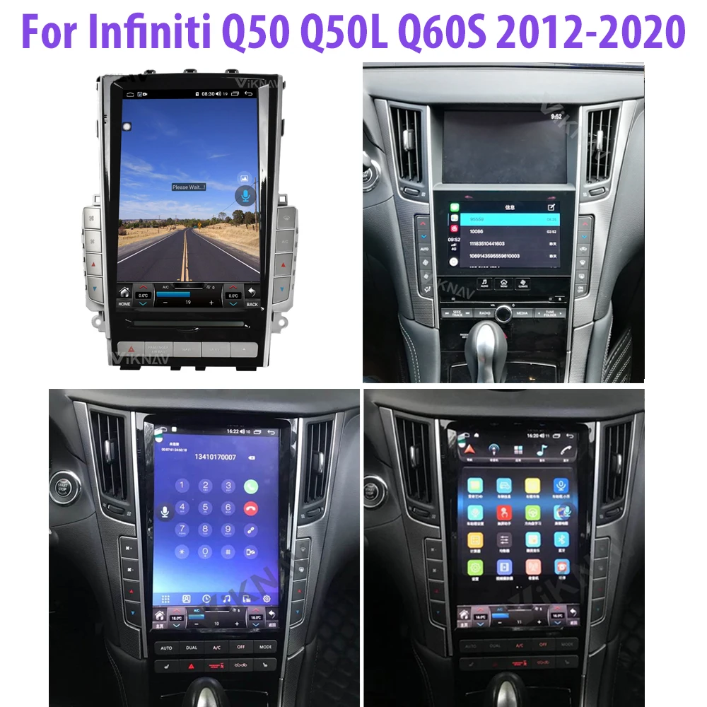 Автомагнитола для Infiniti Q50/Q50L/Q60S, мультимедийный плеер на android, без экрана, с gps Навигатором
Автомагнитола для Infiniti Q50/Q50L/Q60S, мультимедийный плеер на android, без экрана, с gps Навигатором