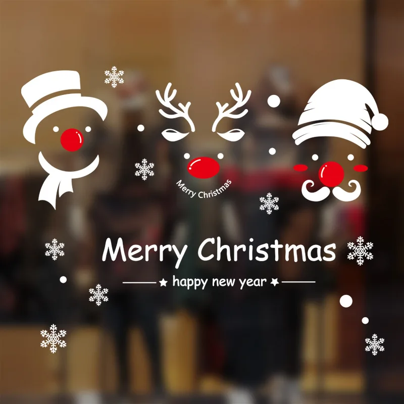 Wall Stickers Xmas Window Decal Vinyl Decal Santa Claus Removable Decorations Merry Christmas
Wall Stickers Xmas Window Decal Vinyl Decal Santa Claus Removable Decorations Merry Christmas