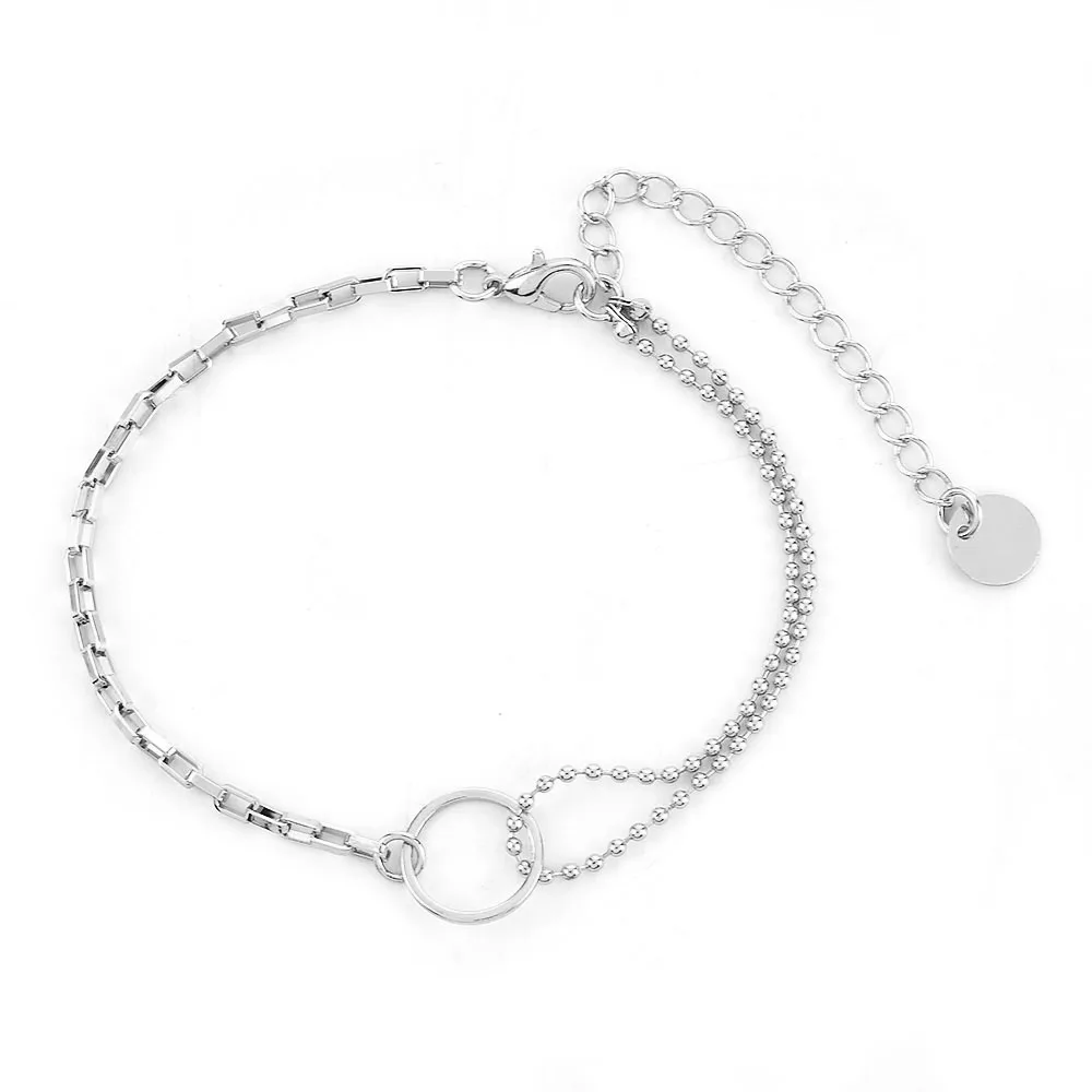 Design Sense Ins Cold Wind Bracelet Korean Temperament Simple and Versatile High-end Sense of Geometric Ring Bracelet Female
Design Sense Ins Cold Wind Bracelet Korean Temperament Simple and Versatile High-end Sense of Geometric Ring Bracelet Female